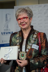 Bürgemeisterin der Stadt Leuna Dr. Dietlind Hagenau