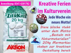 Kreative Ferien- Motto der Woche