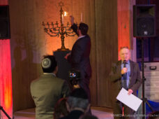 Празднование Хануки в Лейпциге