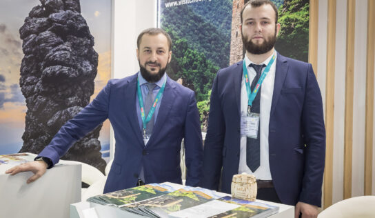 Министр Чеченской Республики по туризму Муслим Байтазиев презентовал стенд на ITB 2019 в Берлине