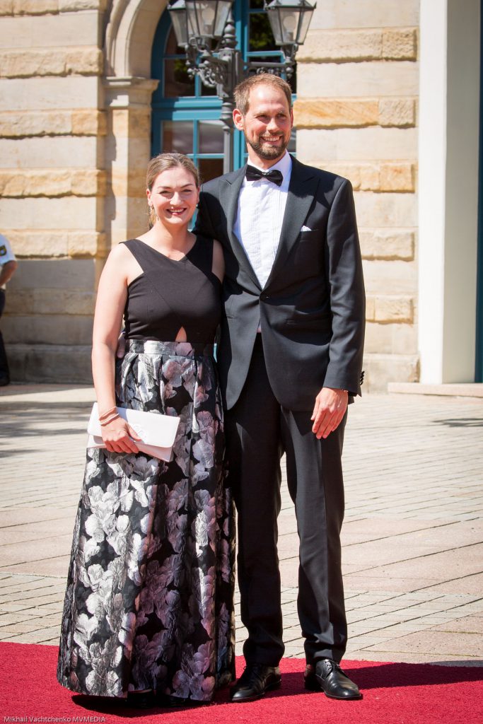 Министр цифровых технологий Баварии Джудит  Герлах с мужем Тобиасом Нитчем