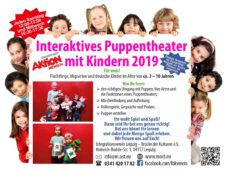 Interaktives Puppentheater mit Kindern