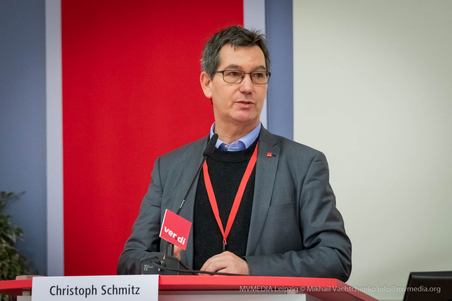 Christoph Schmitz, im ver.di-Bundesvorstand für Medien zuständig