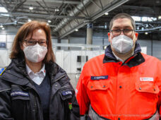 Eröffnung Impfzentrum Leipzig