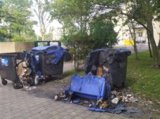 На Schönefeld-Ost опять поджоги