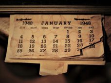 Исторический календарь Лейпцига на 2022 год с видами 1940-х и 1950-х годов