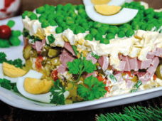 Русский салат с французским названием