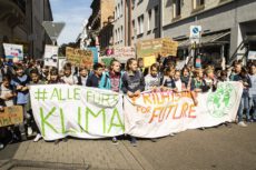Fridays for Future демонстрация в Лейпциге