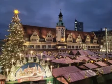 Відкриття різдвяного ярмарку в Лейпцигу 2023