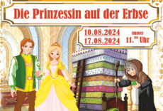 Кукольный спектакль «Принцесса на горошине» 10 и 17 августа 2024 в Лейпциге