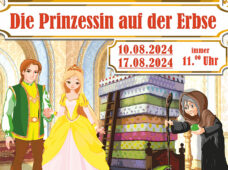 „Die Prinzessin auf der Erbse“ Puppentheater am 17.08.2024