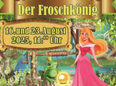 Puppentheater „Der Froschkönig“ am 16. und 23.08.2025