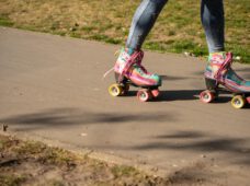 Sommer-Rollschuhspaß mitten in Leipzig