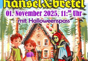 Puppentheater „Hänsel & Gretel“ mit Halloweenspaß