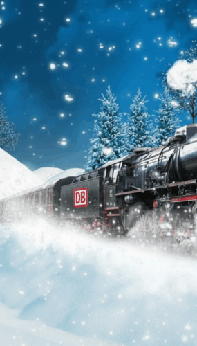 Прибытие Деда Мороза в Лейпциг