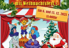 Puppentheater „Pinoccio“ mit Weihnachtsfest für Kinder