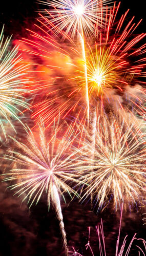 Новый год: разумное обращение с фейерверками