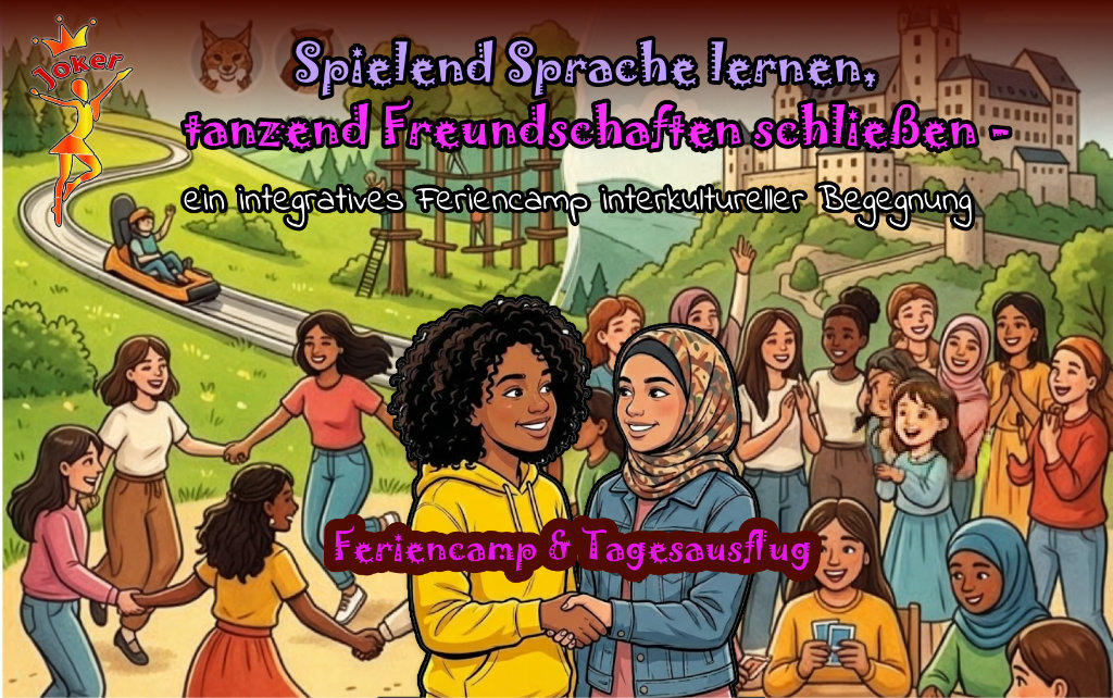 Kinder und Jugendliche mit Migrationshintergrund und aus einkommensschwachen Familien verbingen gemeinsam Zeit im Feriencamp in Klingenthal und beim Tagesausflug nach Colditz