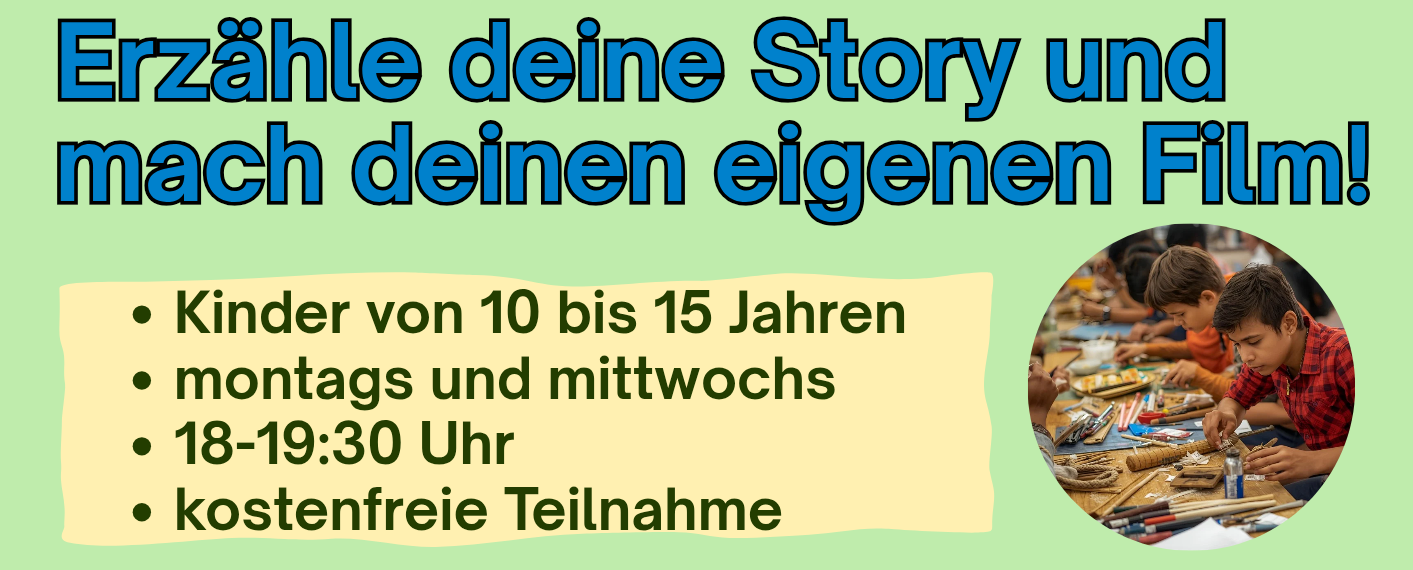 Flyer mit Infos zum Projekt