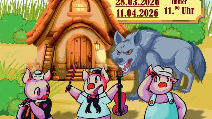 Die 3 kleinen Schweinchen