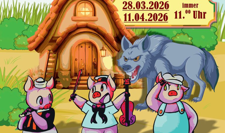 Die 3 kleinen Schweinchen