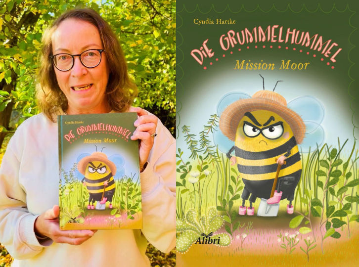 Cyndia Hartke und ihr Buch Die Grummelhummel