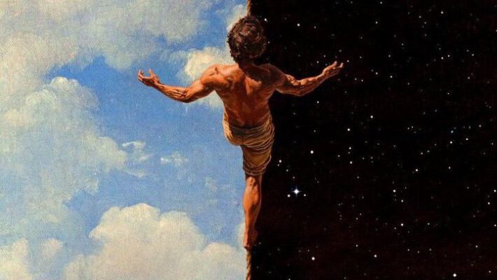 Иллюстрация квантовой суперпозиции: одна частица материи в двух местах одновременно