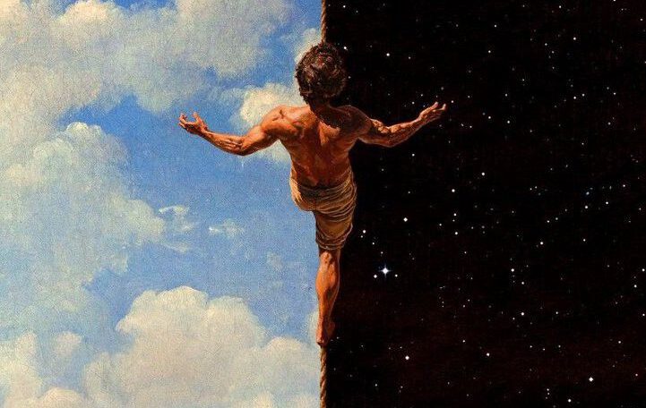 Иллюстрация квантовой суперпозиции: одна частица материи в двух местах одновременно