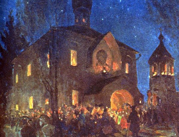 Расписание пасхальных служб в Лейпциге на украинском языке