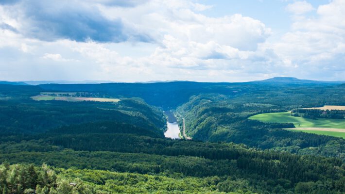 Гірський маршрут Malerweg у Саксонській Швейцарії
