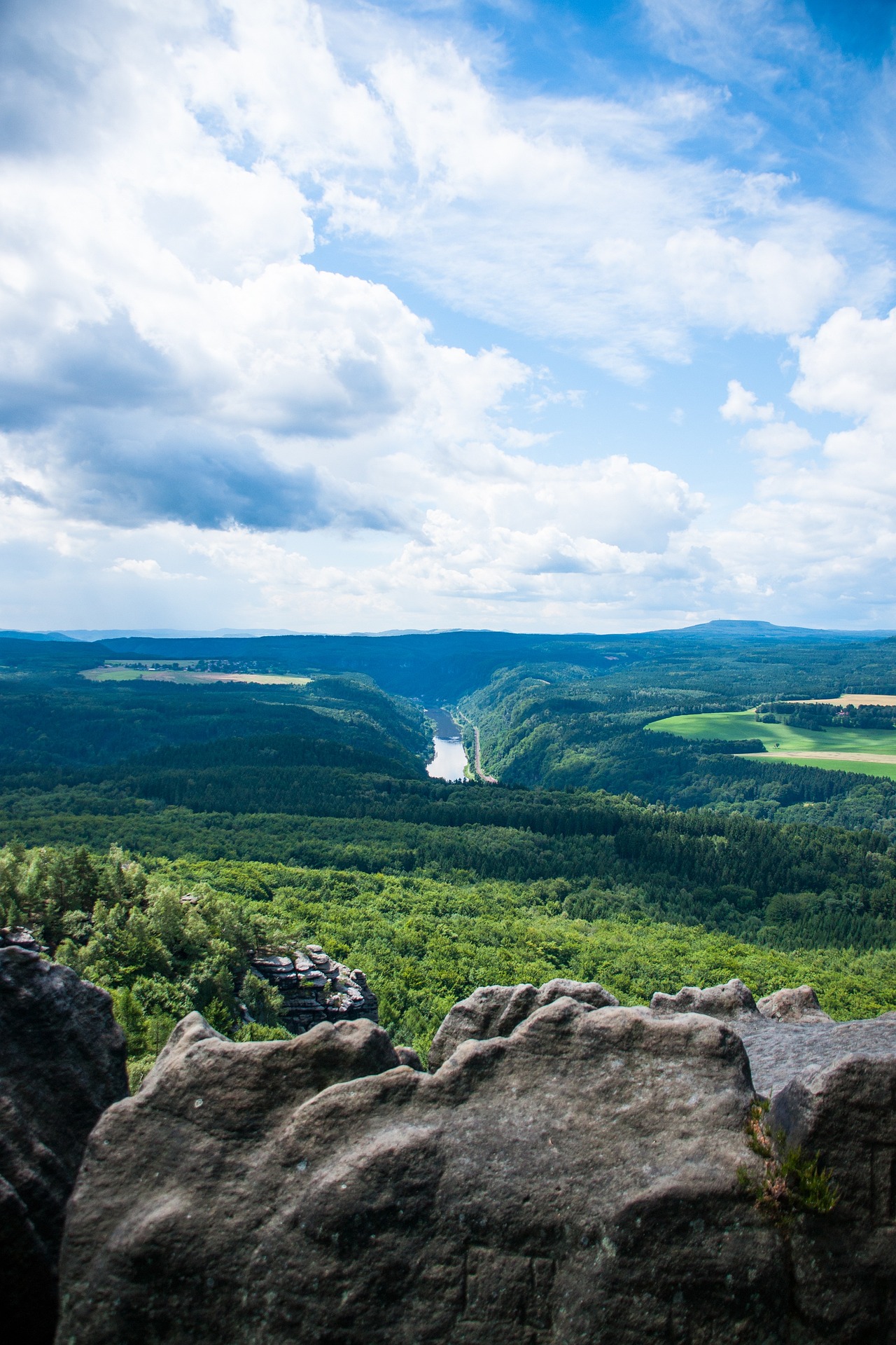 Гірський маршрут Malerweg у Саксонській Швейцарії