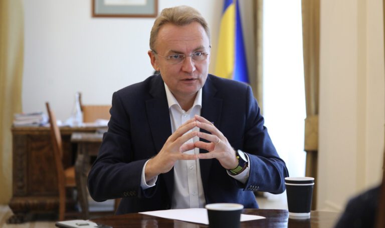 Мер Львова Андрій Садовий 