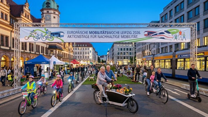 Європейський тиждень мобільності 2026 у Лейпцигу