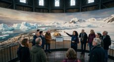 Panorama Antarktis in Leipzig Panometer