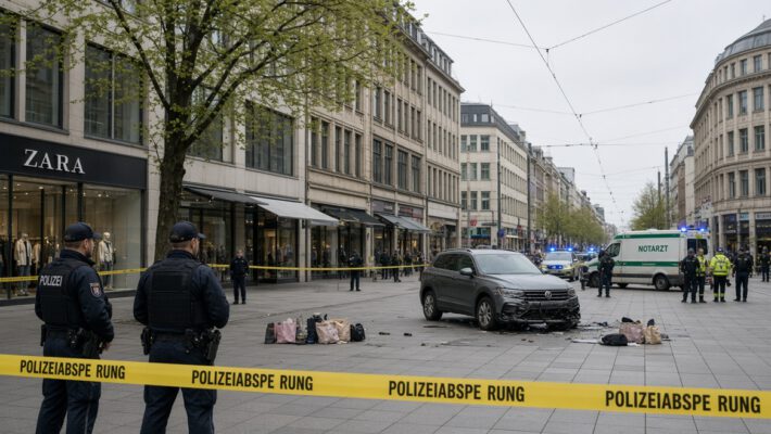 Die Tragödie auf der Grimmaischen Straße