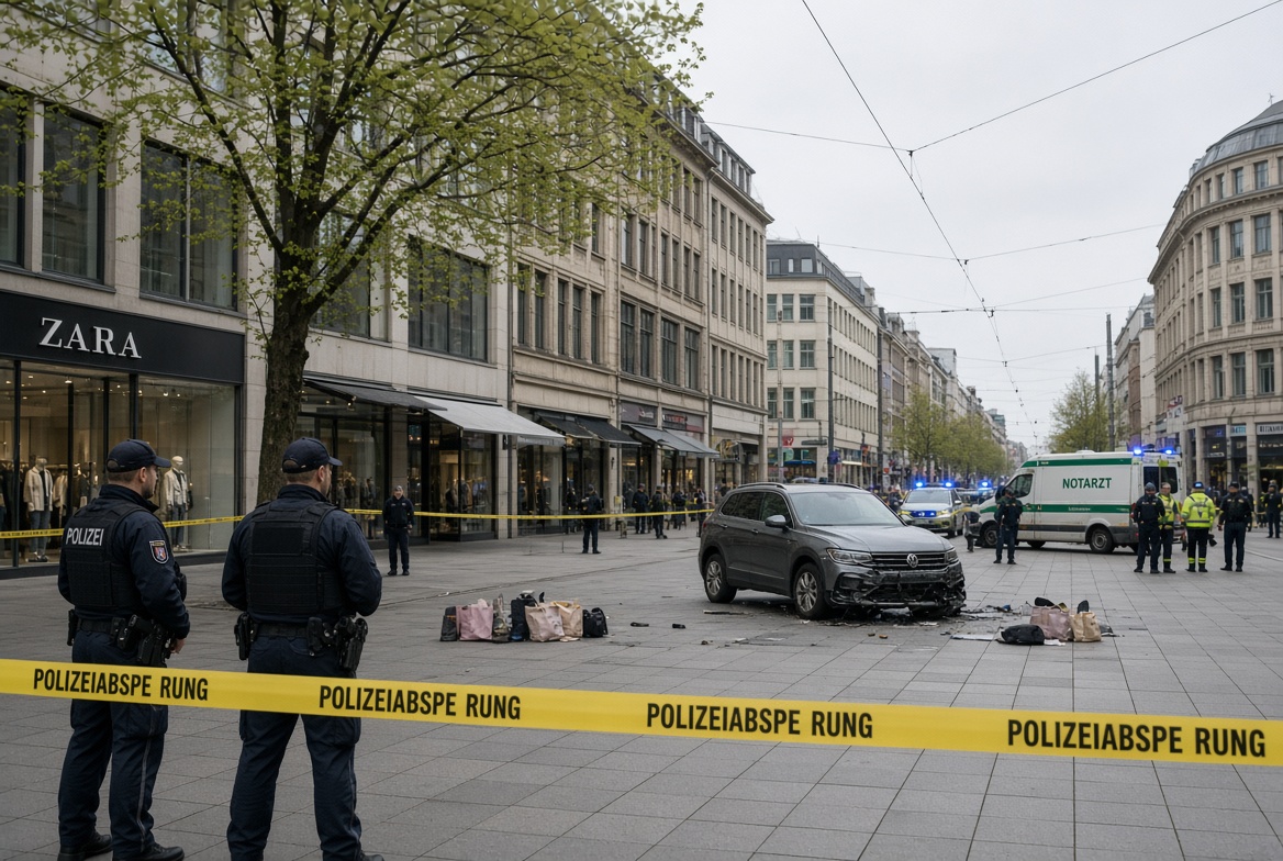 Die Tragödie auf der Grimmaischen Straße