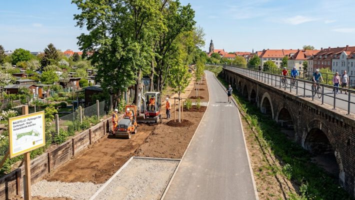 Parkbogen Ost Leipzig