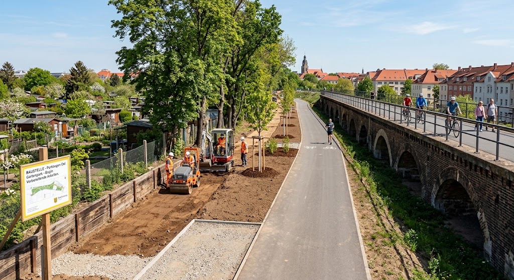 Parkbogen Ost Leipzig